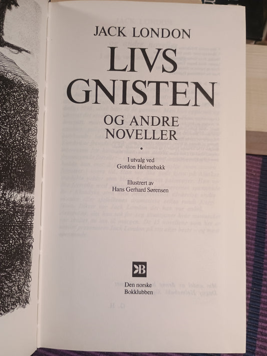 Livsgnisten og andre noveller, Jack London