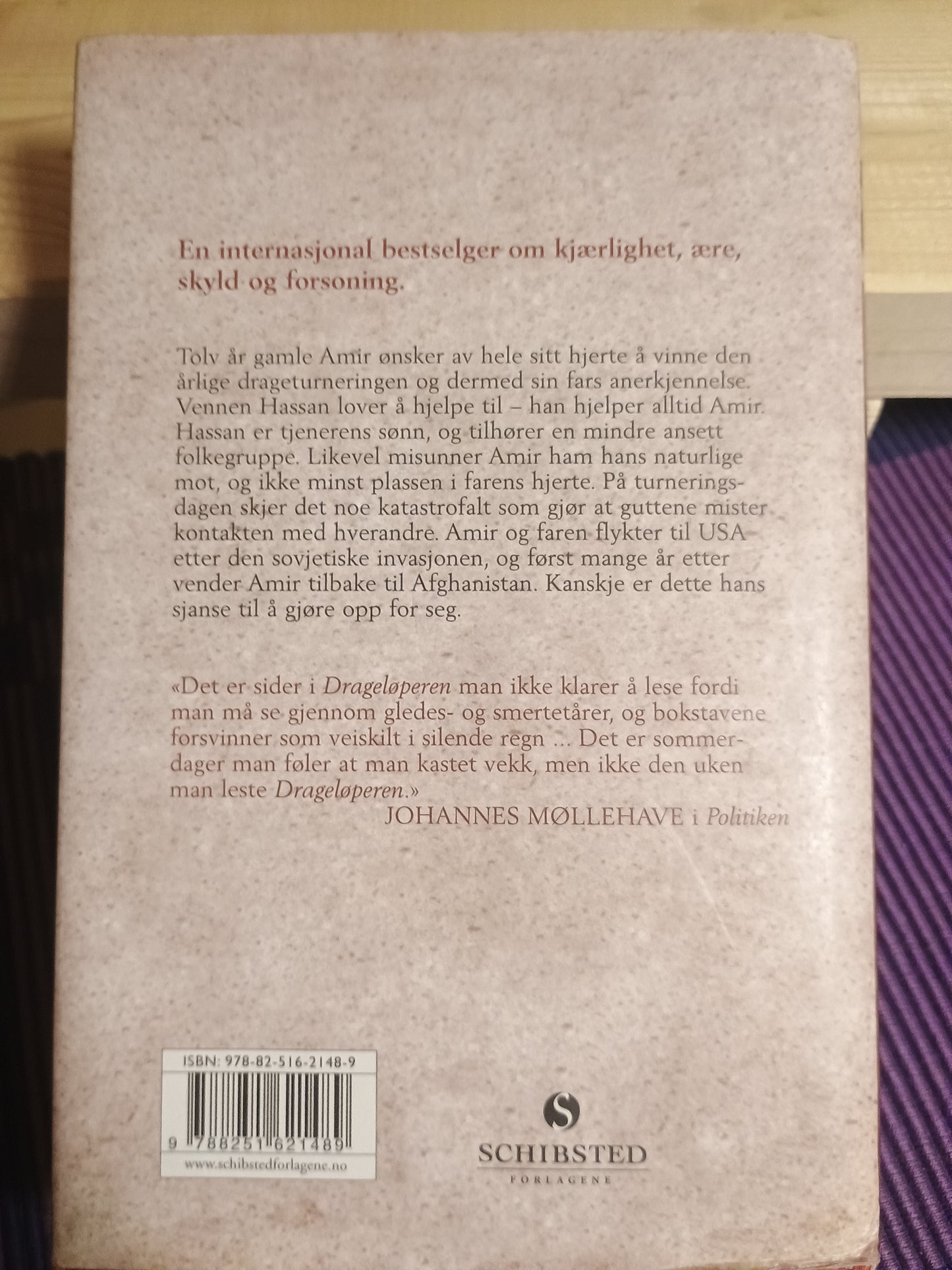 Drageløperen, Khaled Hosseini