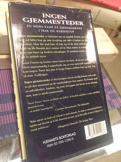 Ingen gjemmesteder, Susan Francis og Andrew Crofts