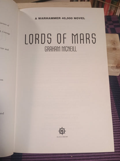 Lords of Mars, Graham McNeill