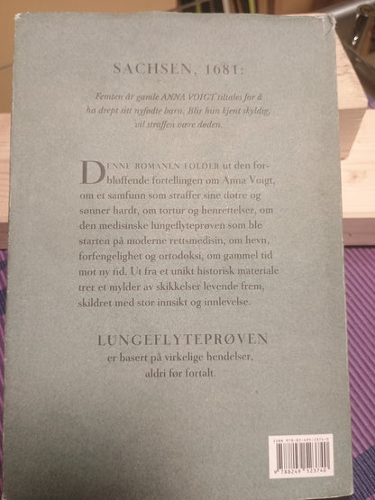 Lungeflyte prøven. Tore Renberg