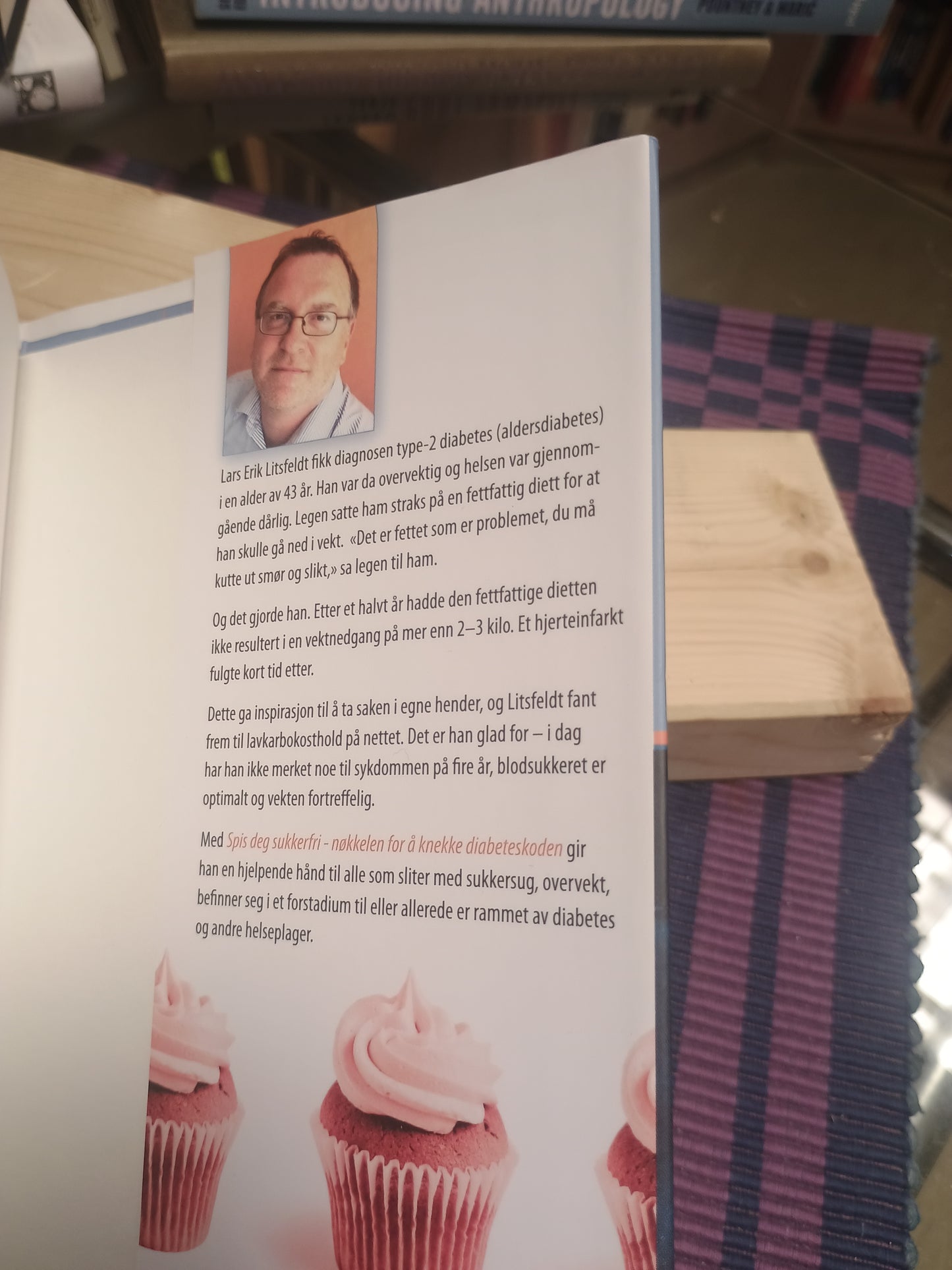 Spis deg sukkerfri, Lars Erik Litsfeldt