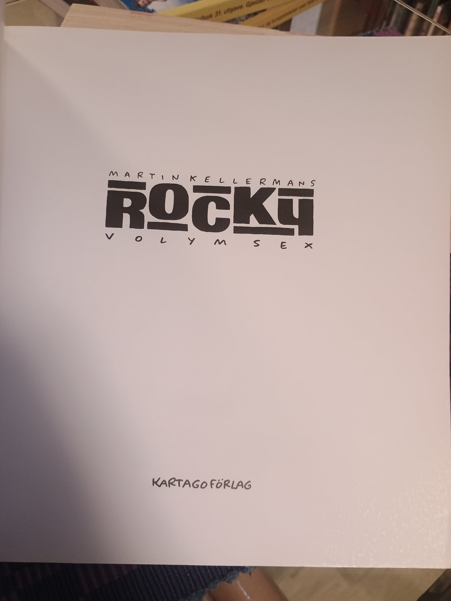 Rocky, Martín Kellermans (svensk)