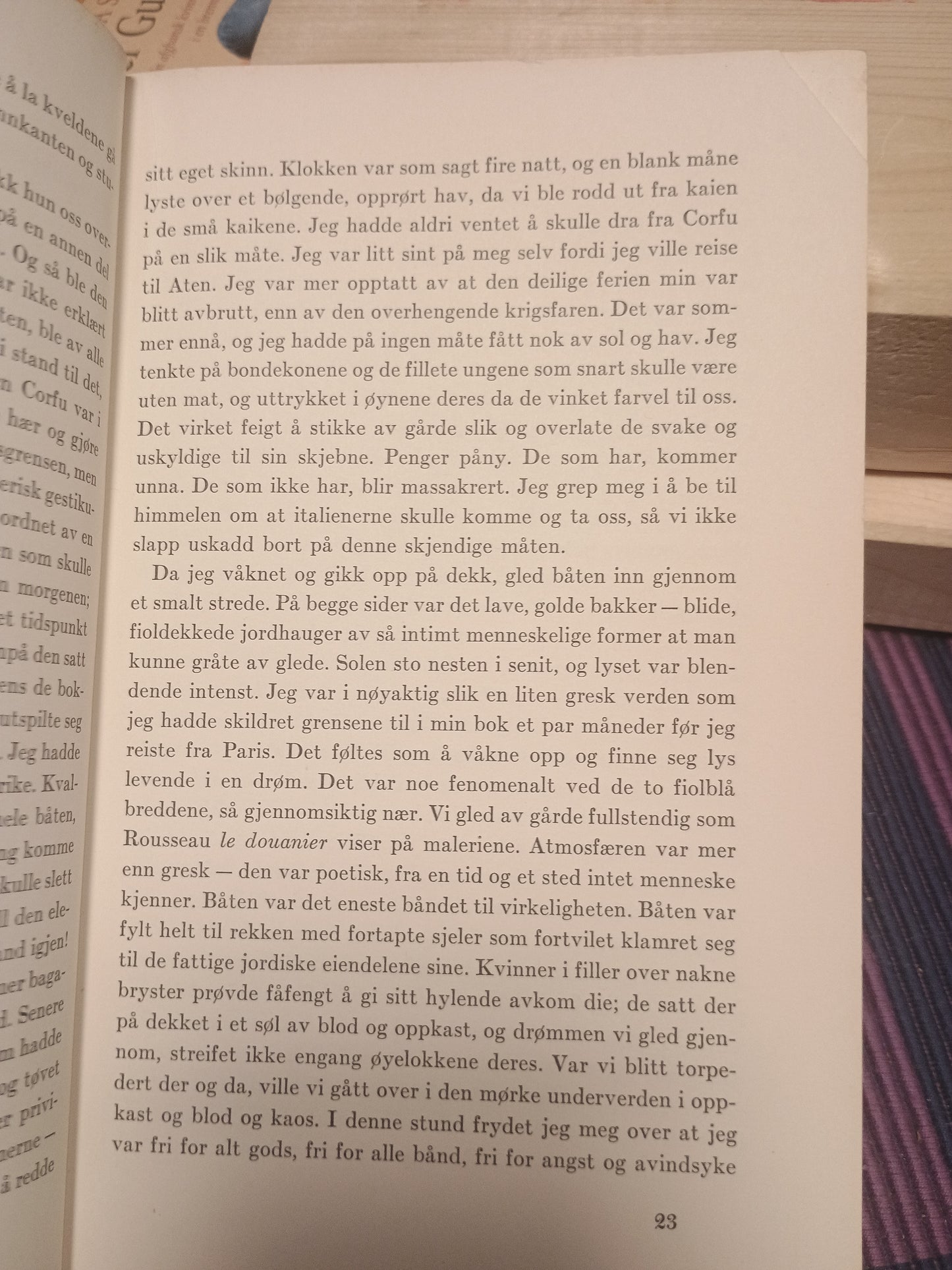 Kolossen Maroussi, Henry Miller