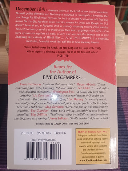 Five decembers, James Kestrel