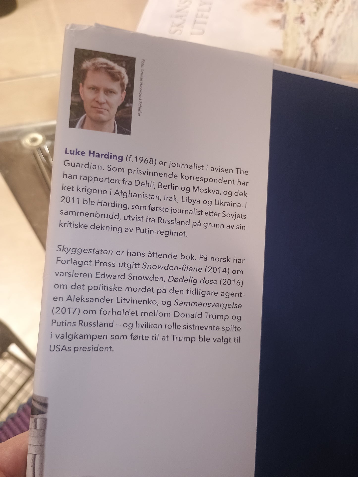 Skygge staten: Mord, kaos og Russlands manipulering av Vesten, Luke Harding