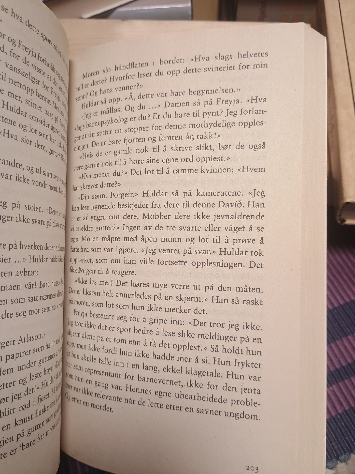 Syndsforlatelse, Yrsa Sigurdardóttir