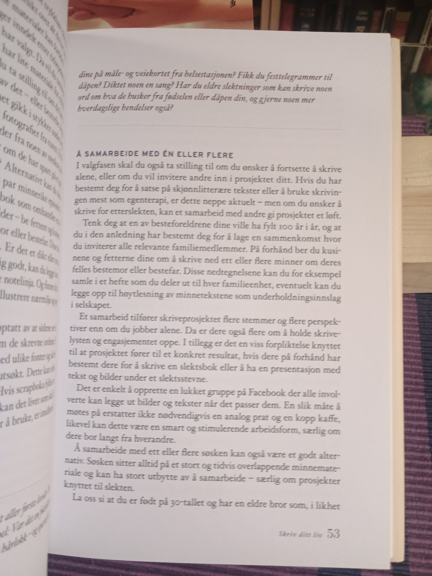 Skriv ditt liv, Kjersti Wold