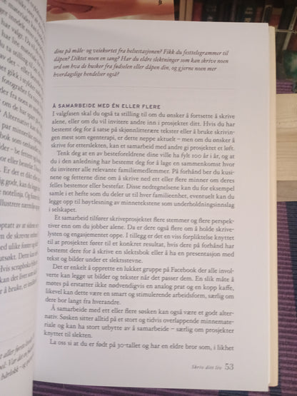 Skriv ditt liv, Kjersti Wold