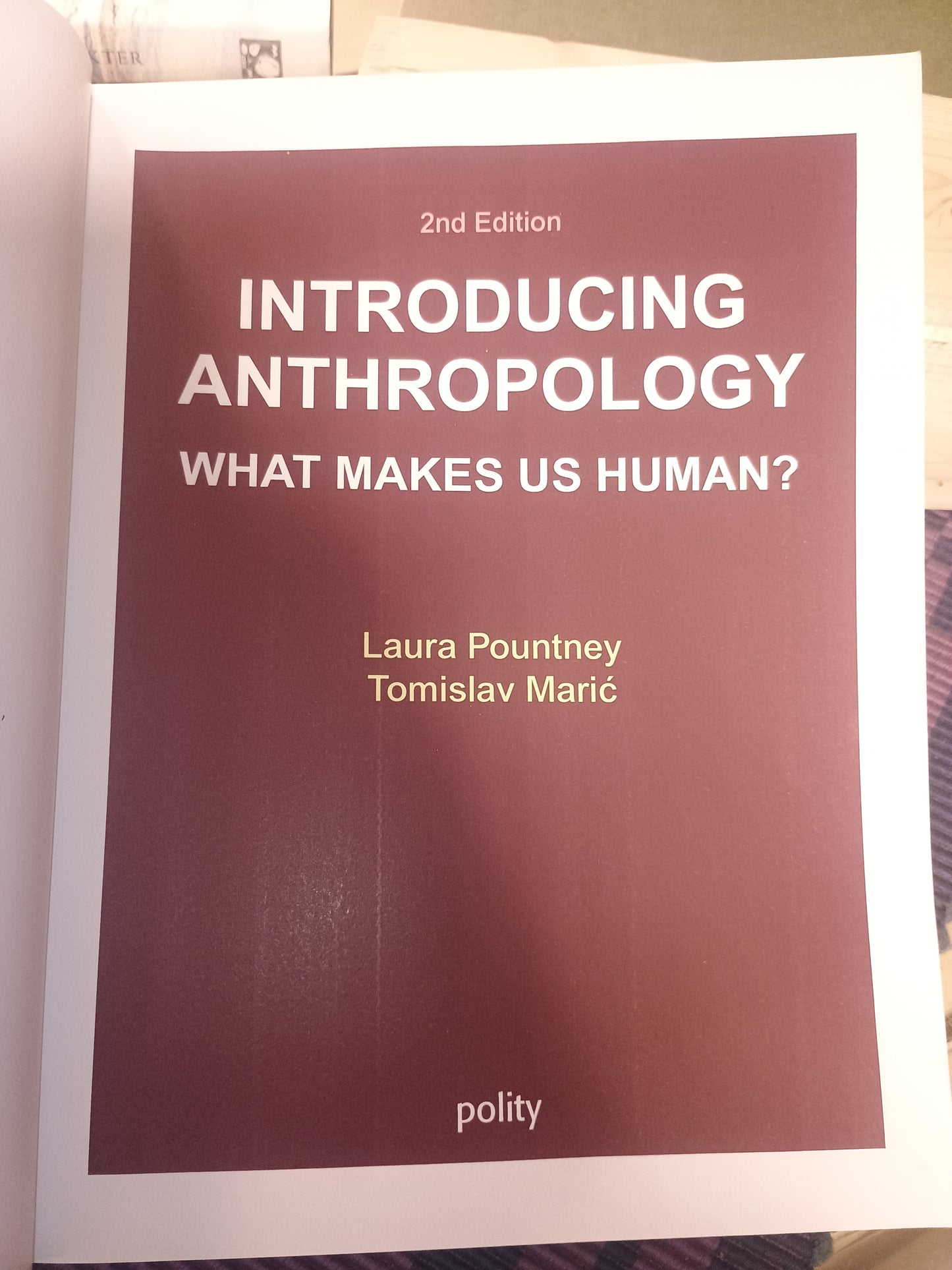 Introducing Anthropology, Laura Pountney og Tomislav Marić