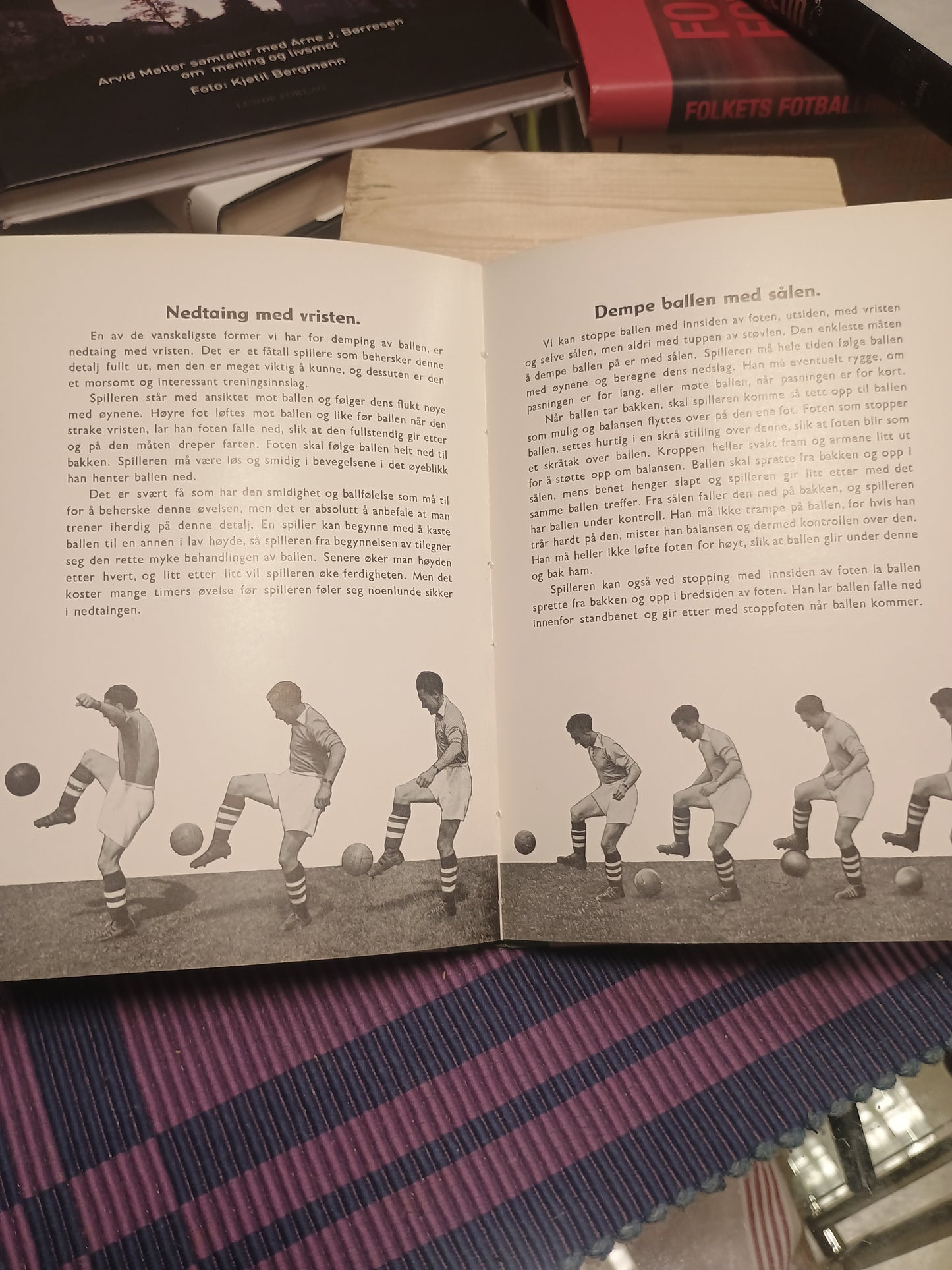 Se og lær: Fotball i bilder, Arne Brustad