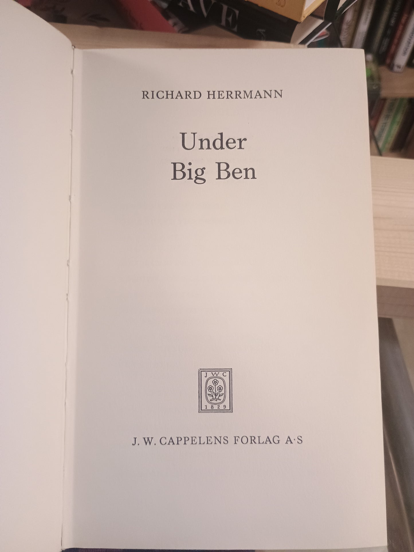 Under Big Bend, Richard Herrmann