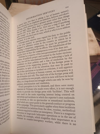 Defeating Communist Insurgency, Sir Robert Thompson