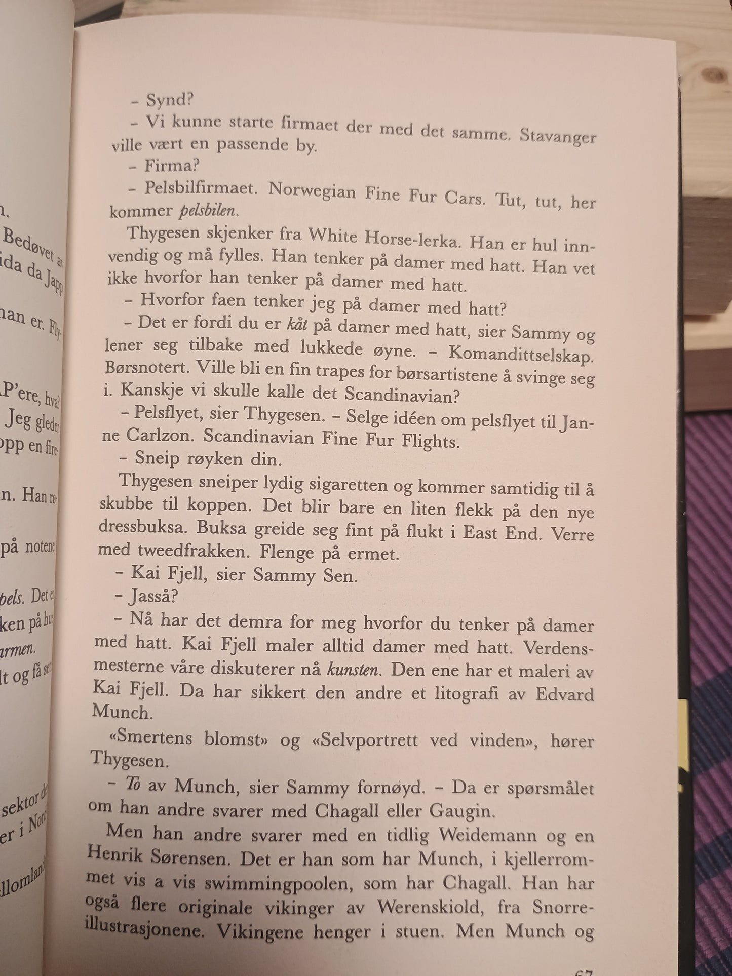 Mannen på motorsykkelen, Jon Michelet