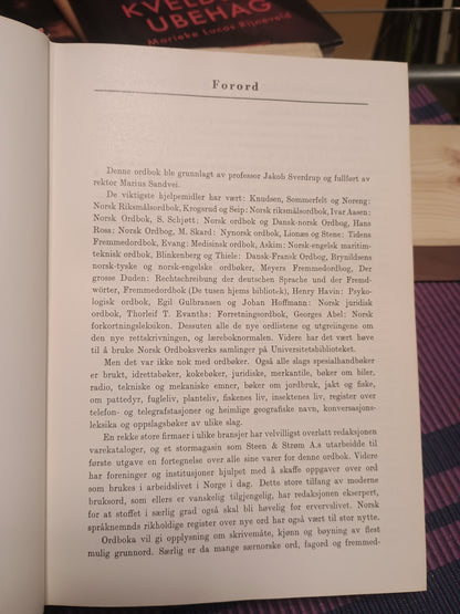 Norsk rettskrivningsordbok, Jacob Sverdrup og Marius Sandvei