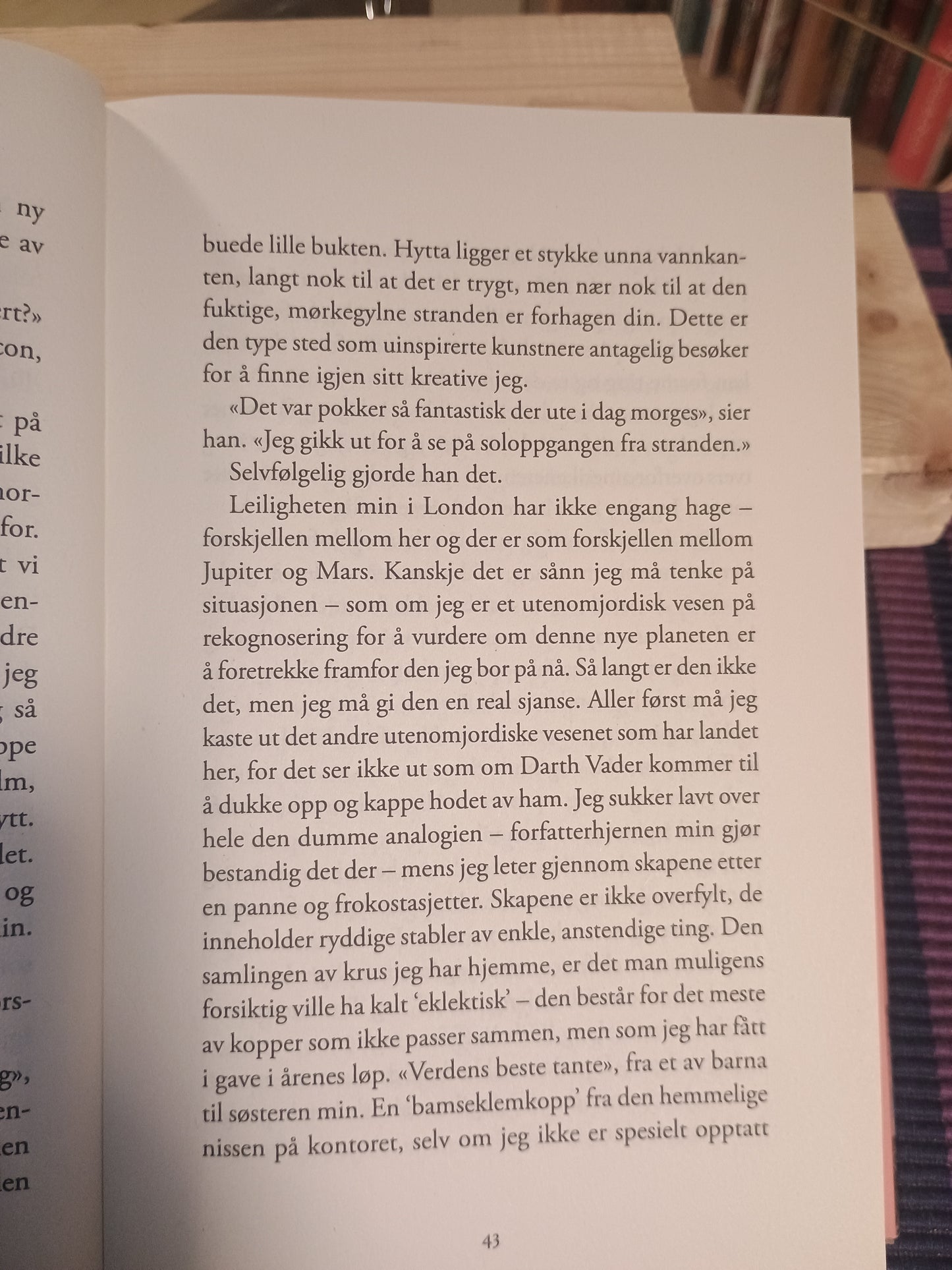 En kveld på øya, Josie Silver