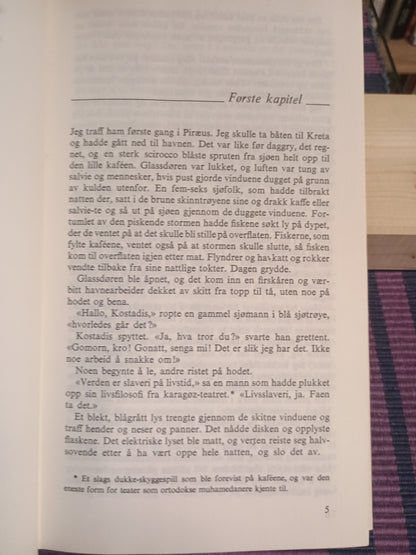 Fortell Zorbas, fortell, Nikos Kazantzakis