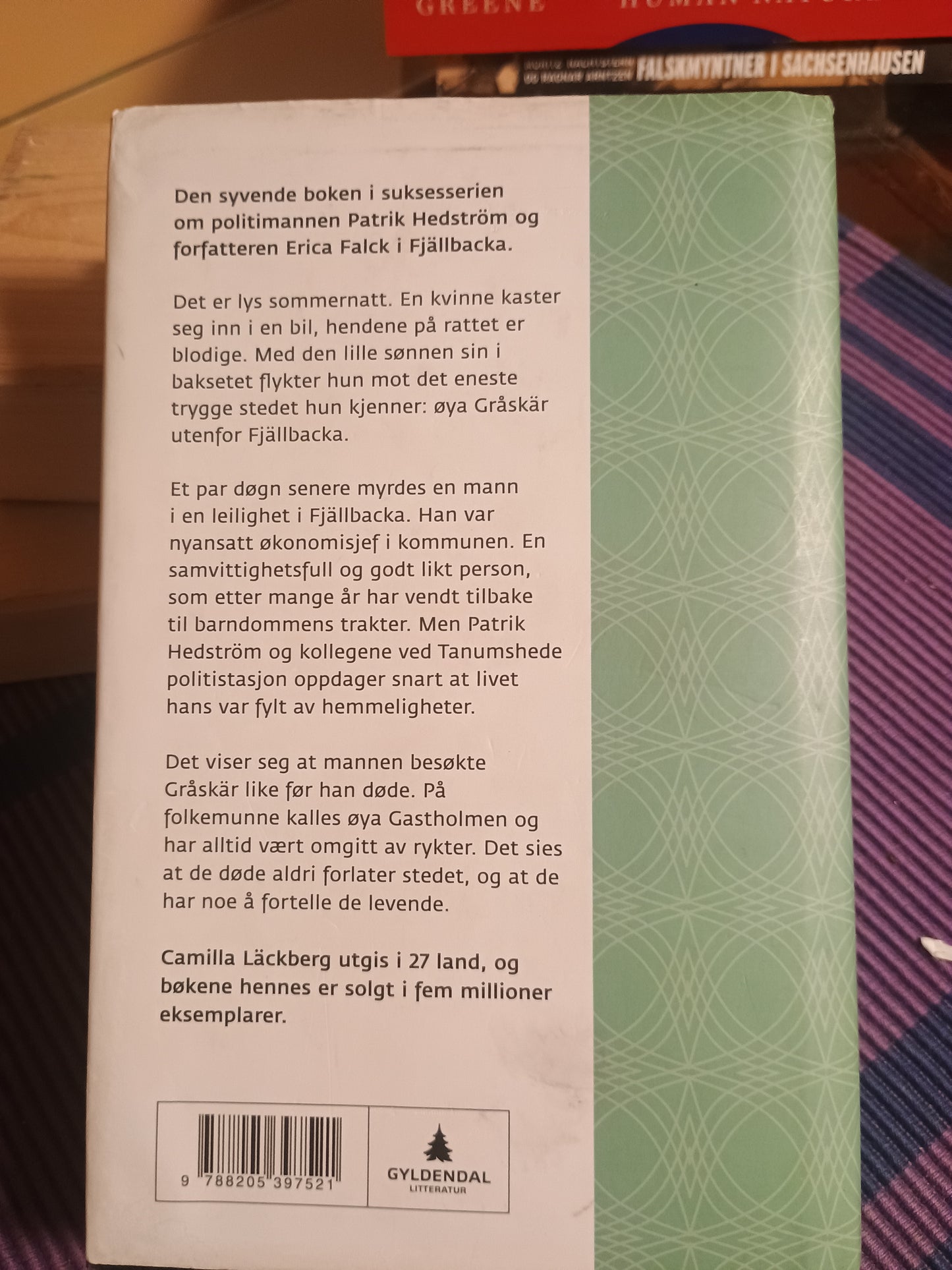 Fyrbokteren, Camilla Läckberg