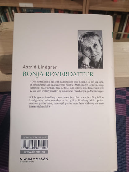 Ronja Røverdatter, Astrid Lindgren
