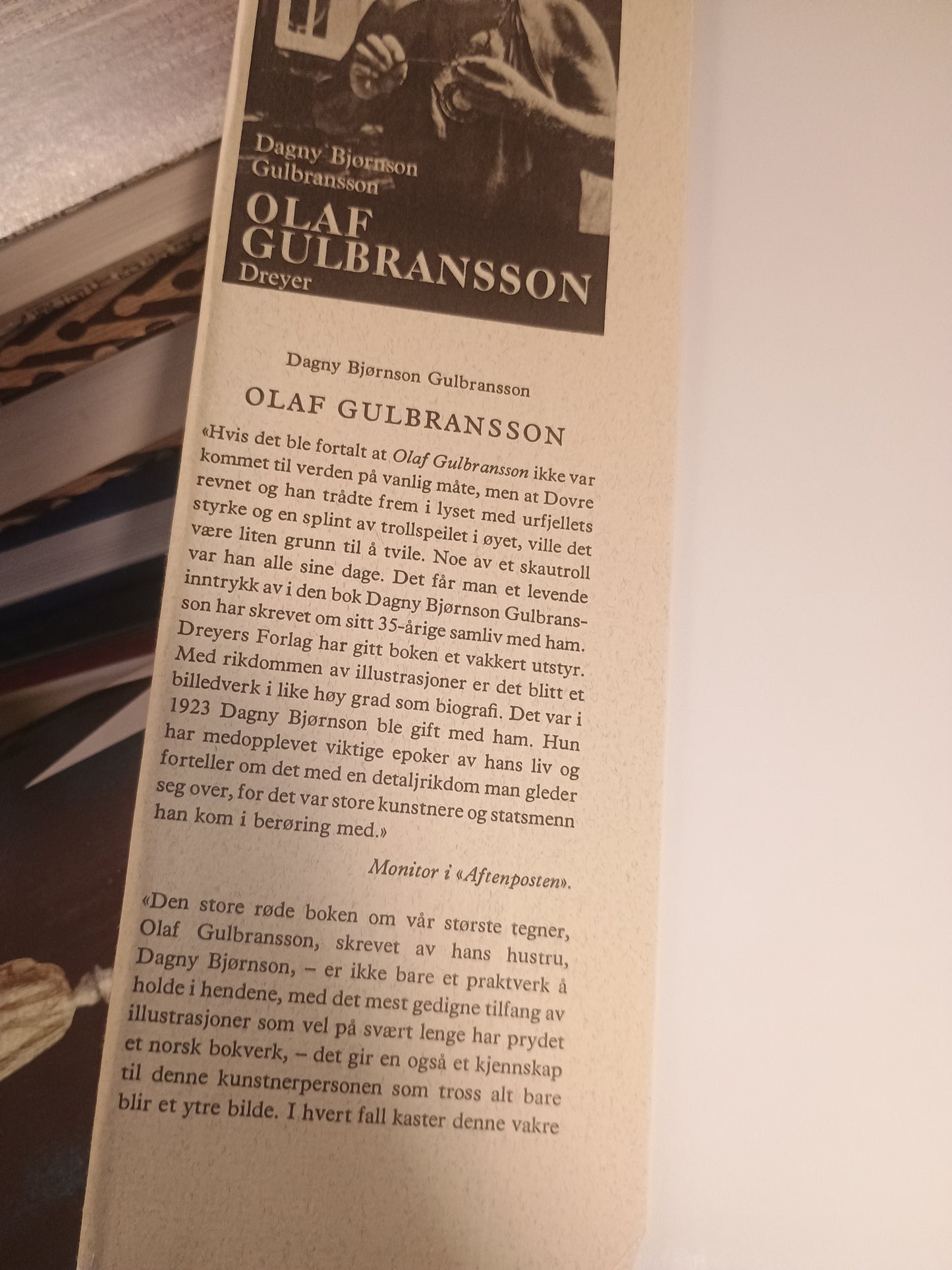 Det var engang, Olaf Gulbransson