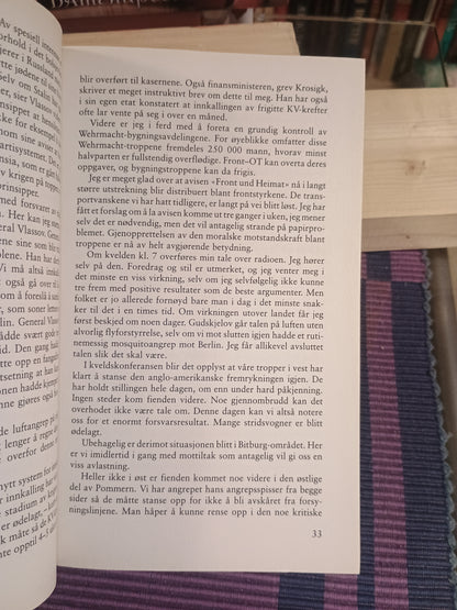 Joseph Goebbels: Dagbok 1945,
