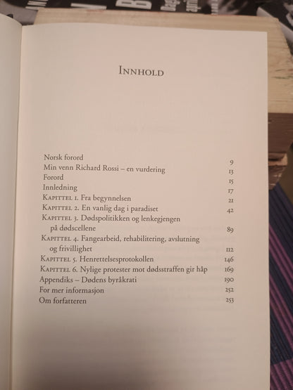 Mens jeg venter på å dø, Richard Michael Rossi