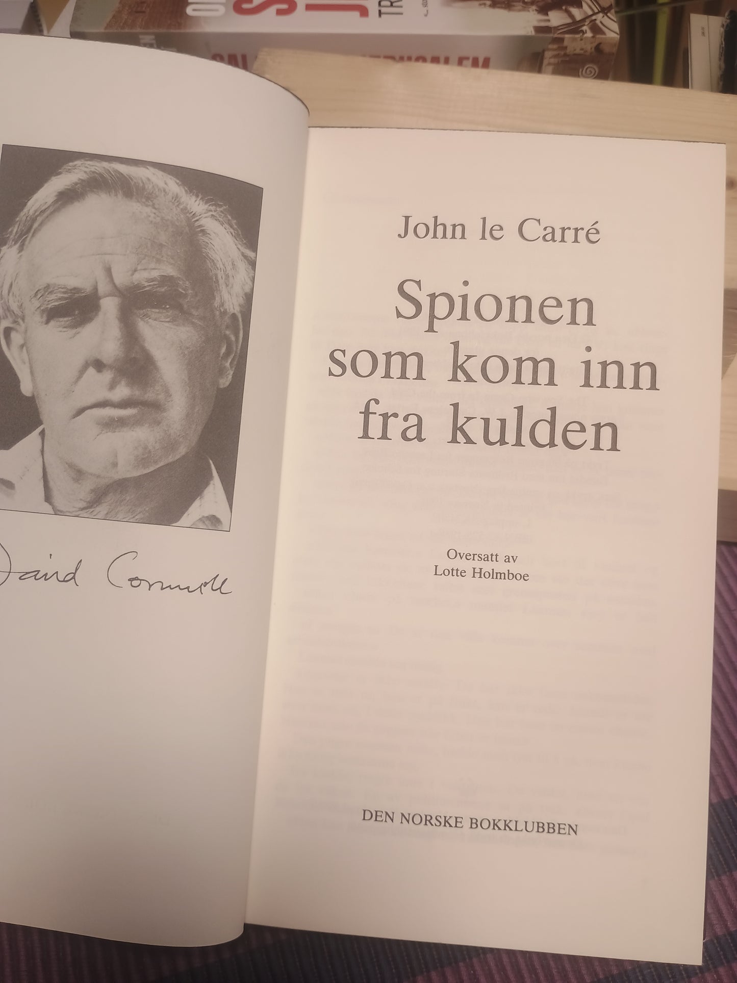 Spionen som i m inn fra kulden, John le Carré