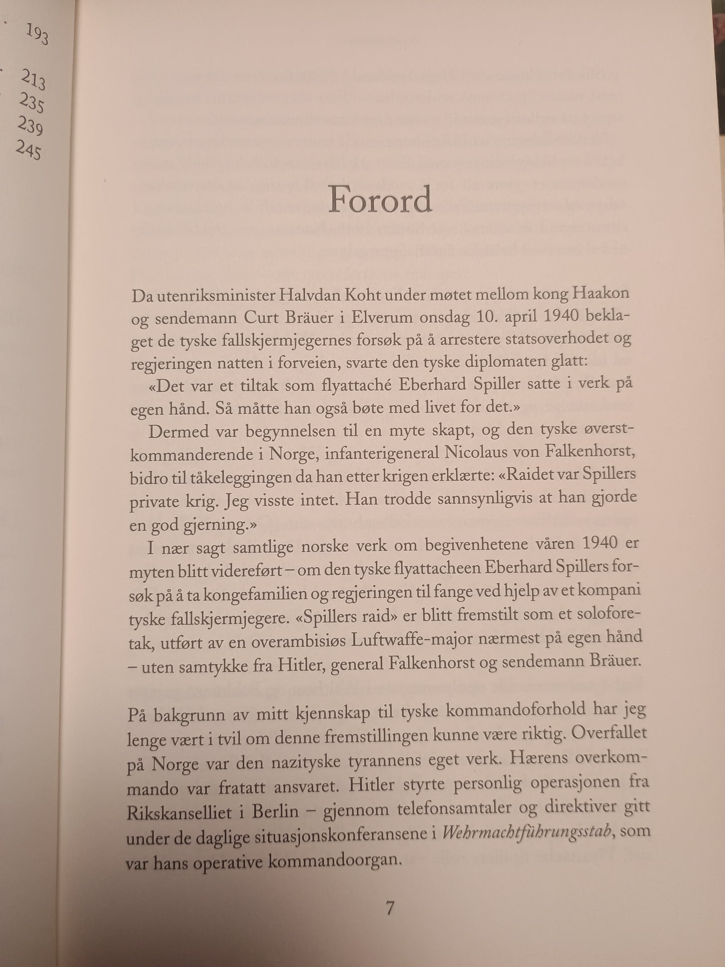 Kongens nei: 10. april 1940