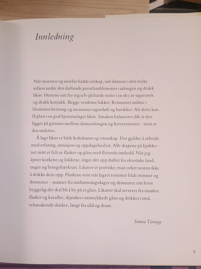 Likører, med smak av natur, Sanna Töringe og Anette Åberg
