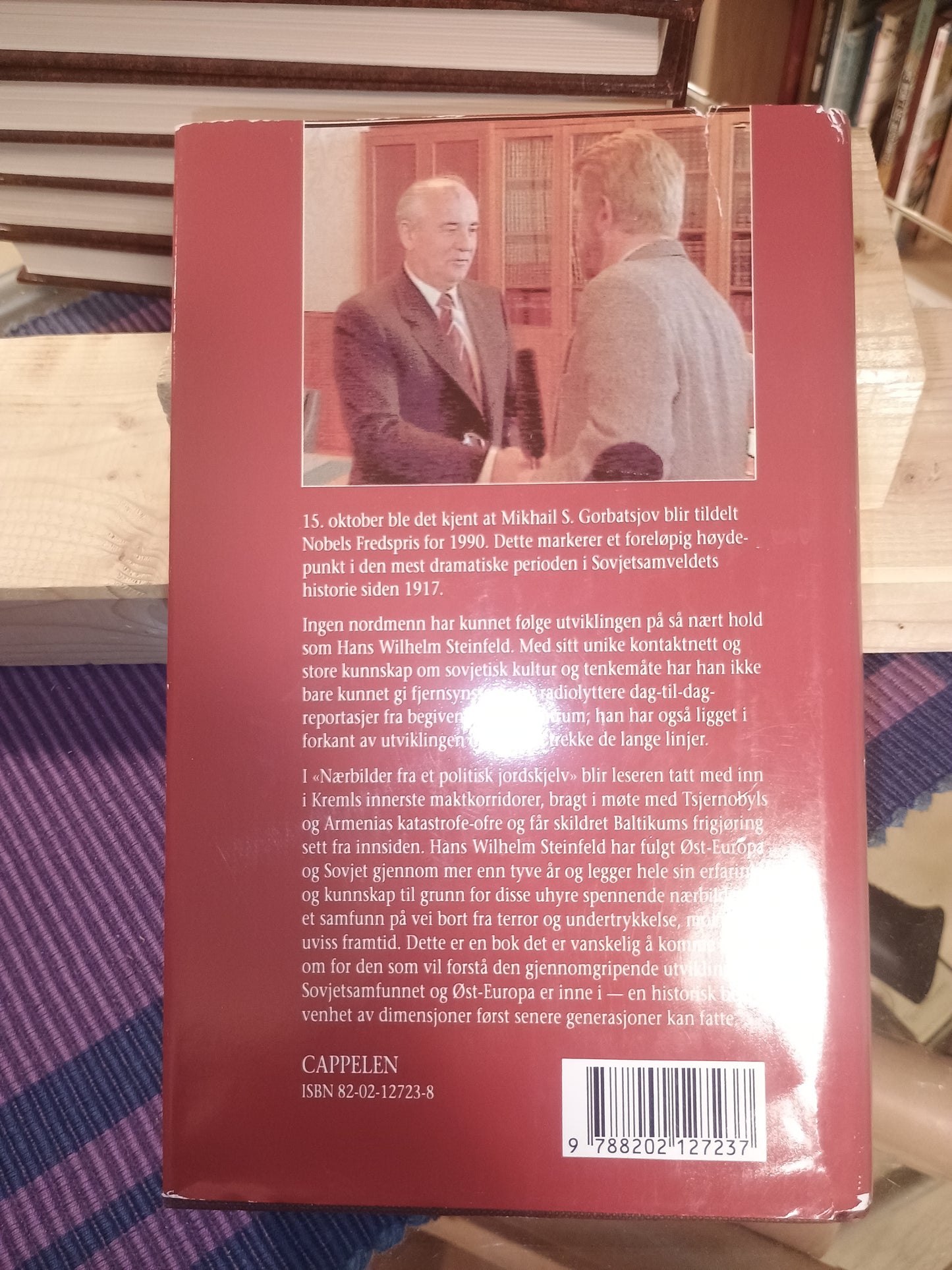 Nærbilder fra et politisk jordskjelv, Hans Wilhelm Steinfeld