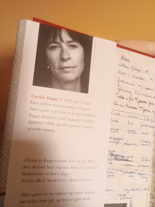 Mors gaver, Cecilie Enger