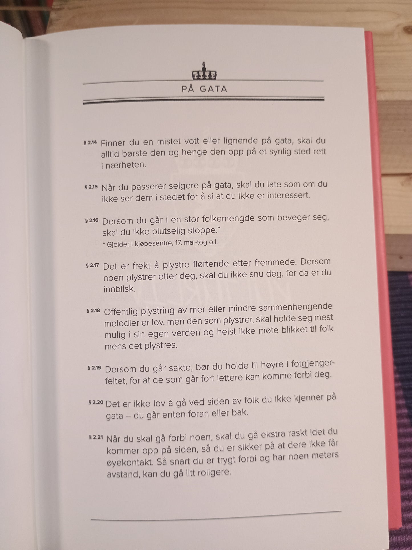 Norges uskrevne lover, Egil Aslak Aursand Hagerup