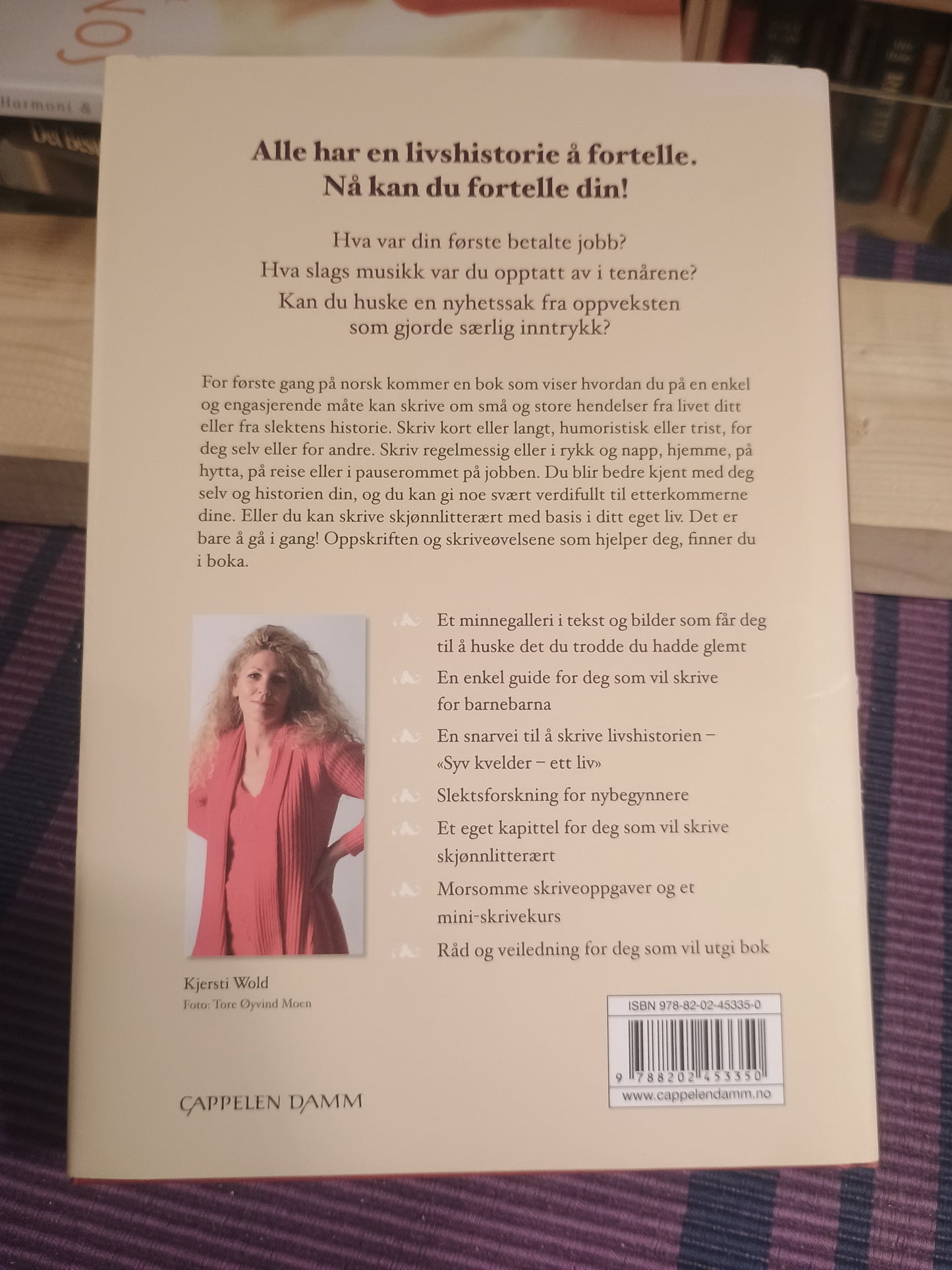 Skriv ditt liv, Kjersti Wold