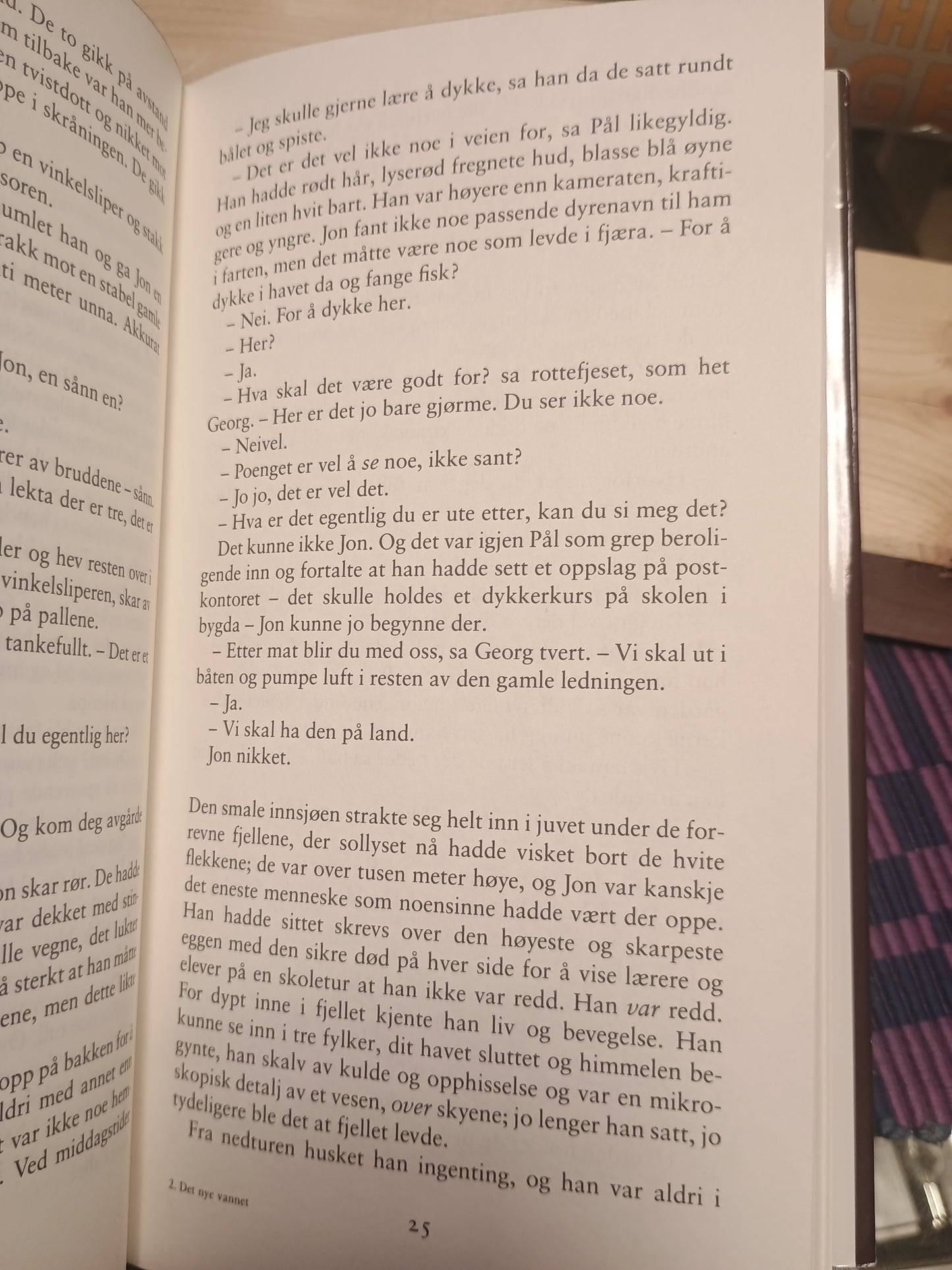 Det nye vannet, Roy Jacobsen