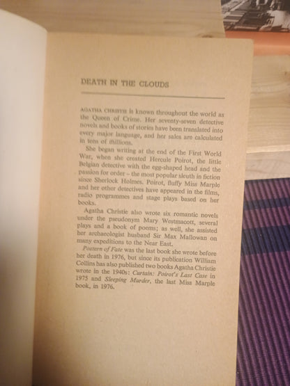 Death in the Clouds, Agatha Christie