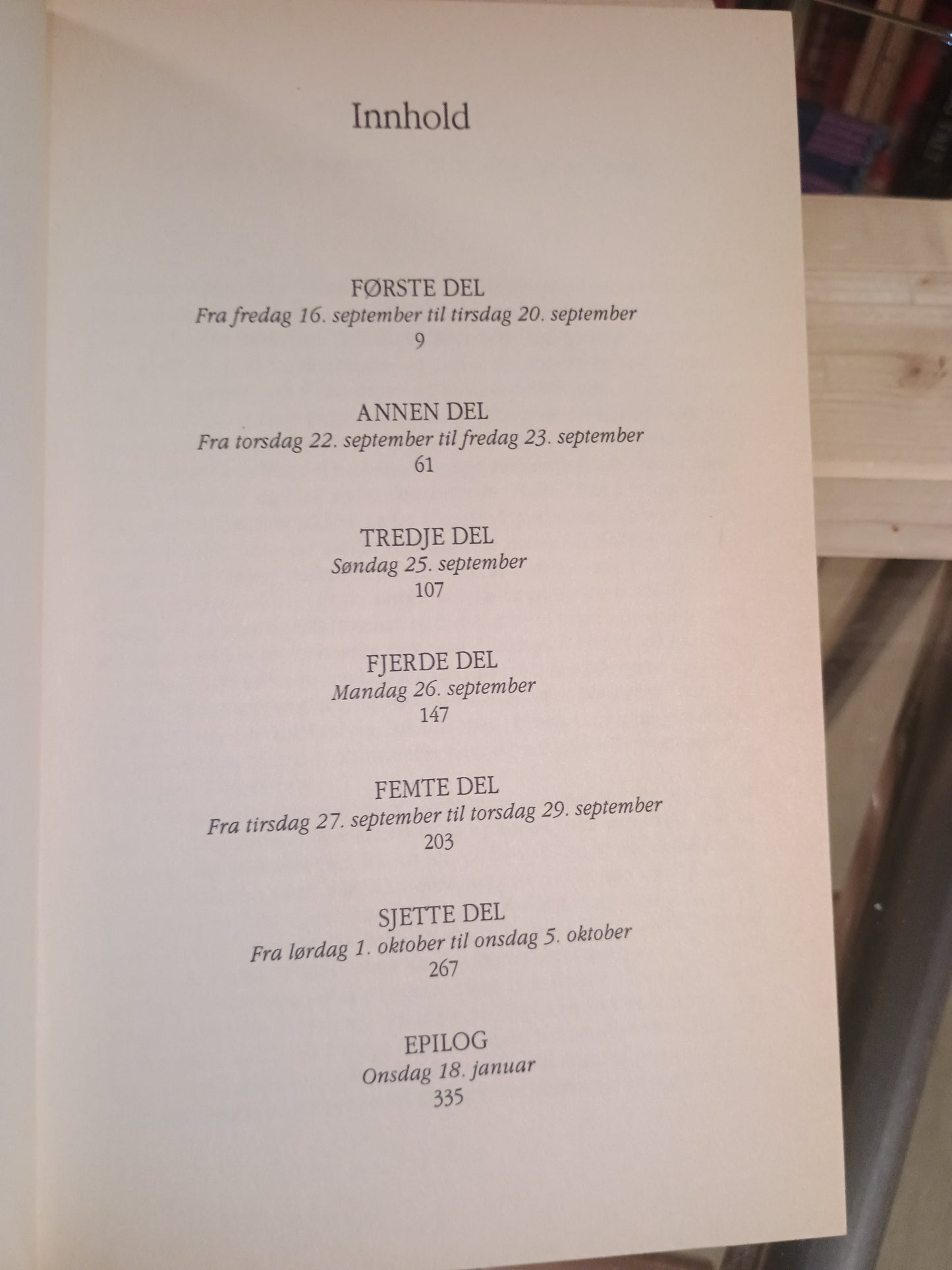 Intriger og begjær, P.D. James