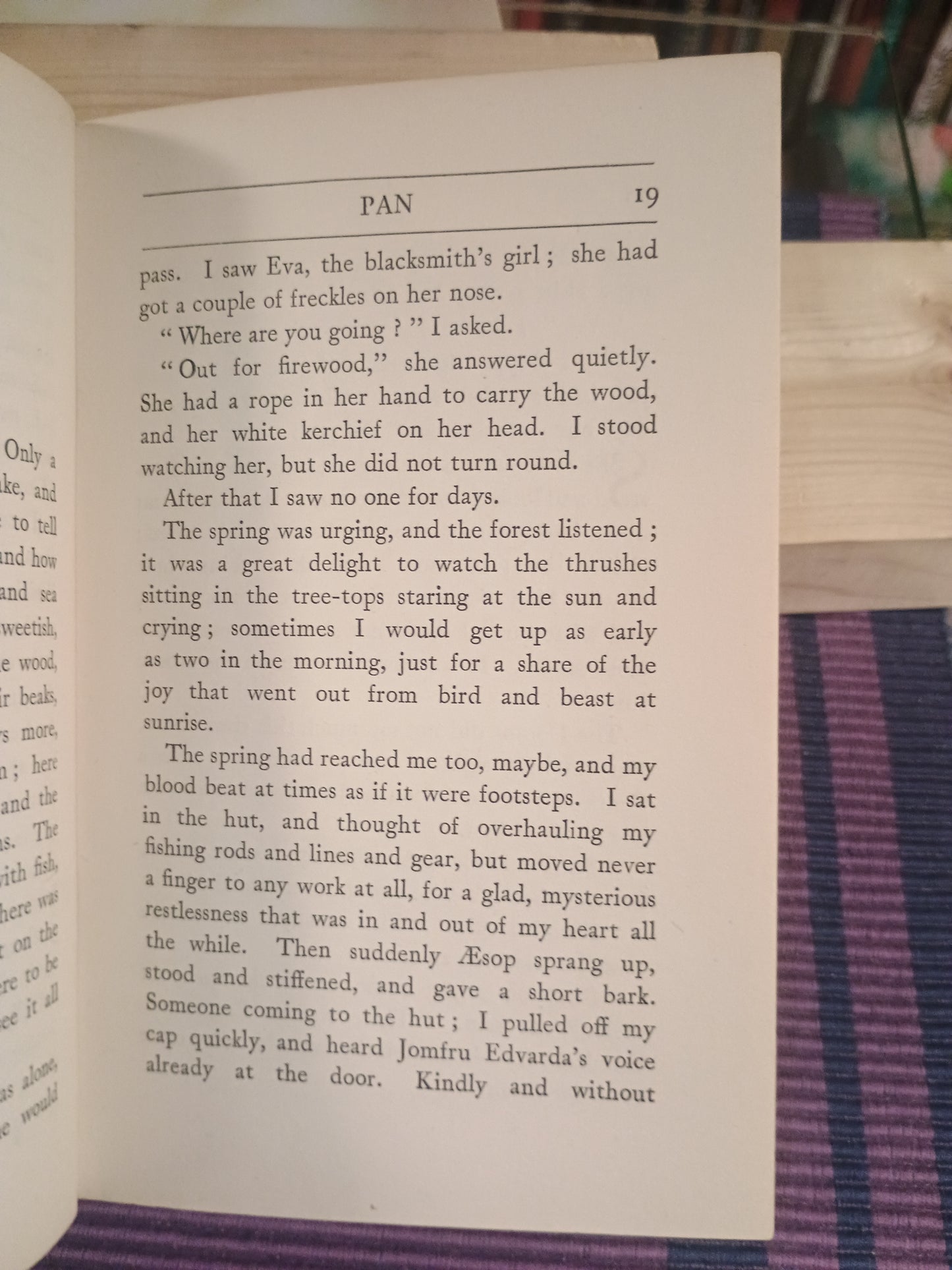 Pan, Knut Hamsun