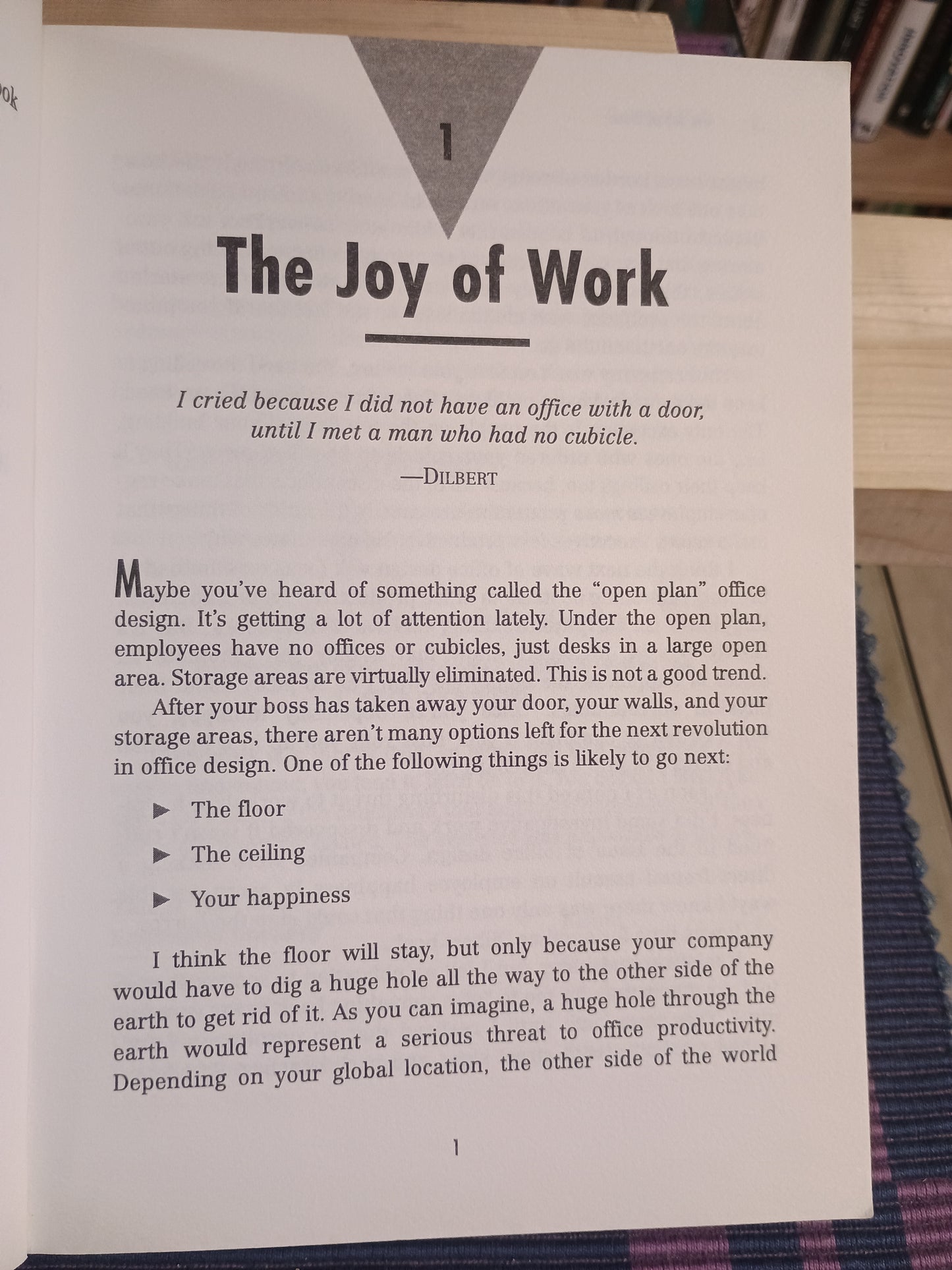The joy of work: Dilbert's guide to finding happiness..., Scott Adams