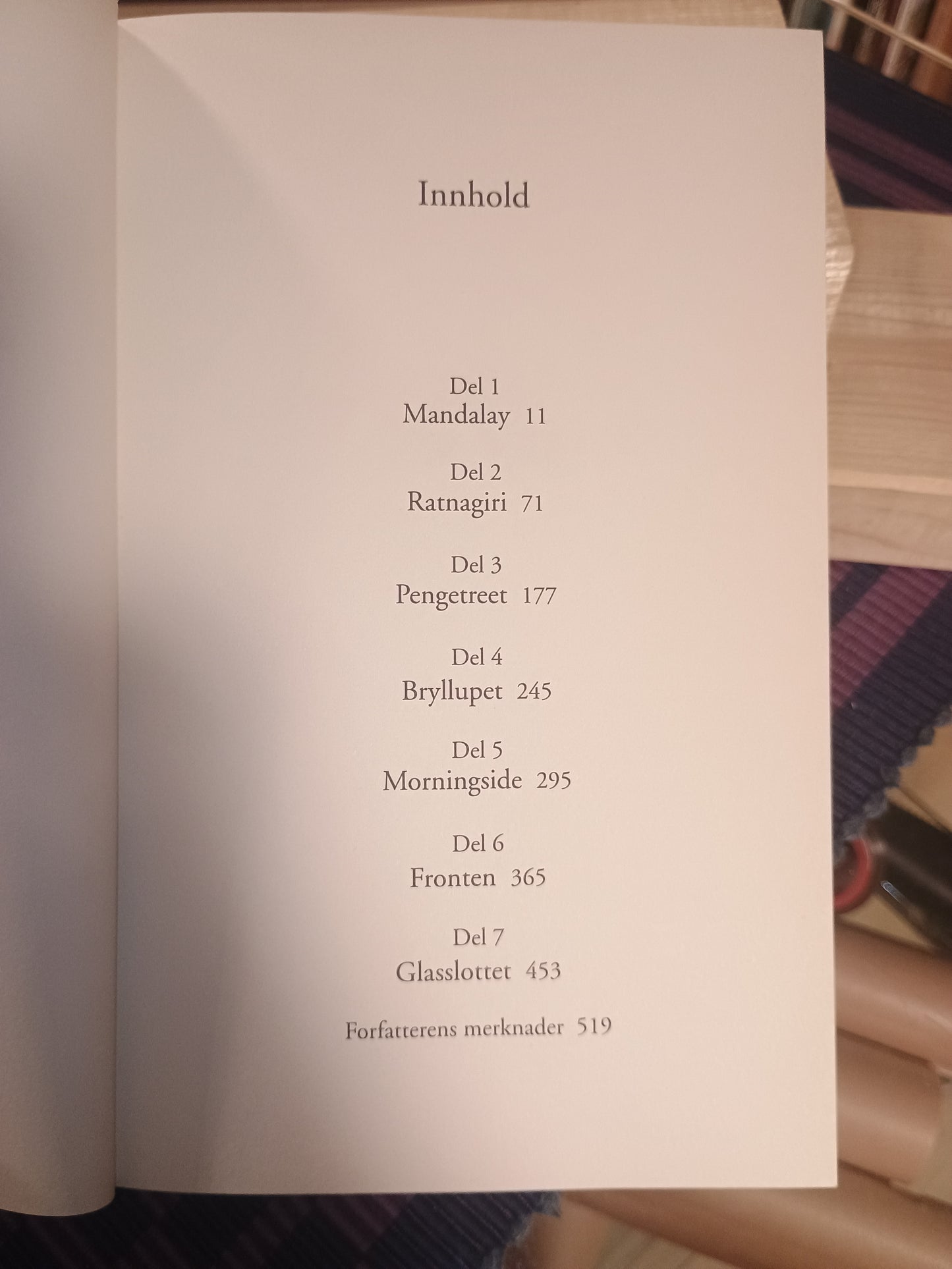 Glasslottet, Amitav Ghosh