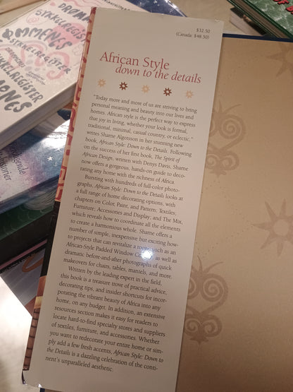African Style: Down to the details