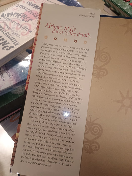 African Style: Down to the details