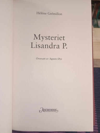 Mysteriet Lisandra P., Hėlène Crėmillon
