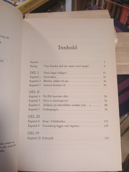 Krysseren Blücher, Alf R. Jacobsen bsen