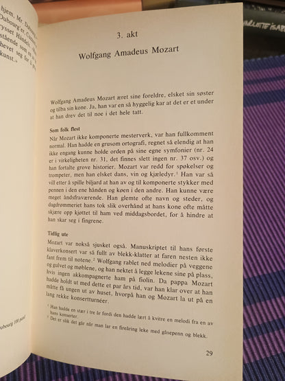 Noter og unoter, Victor Borge