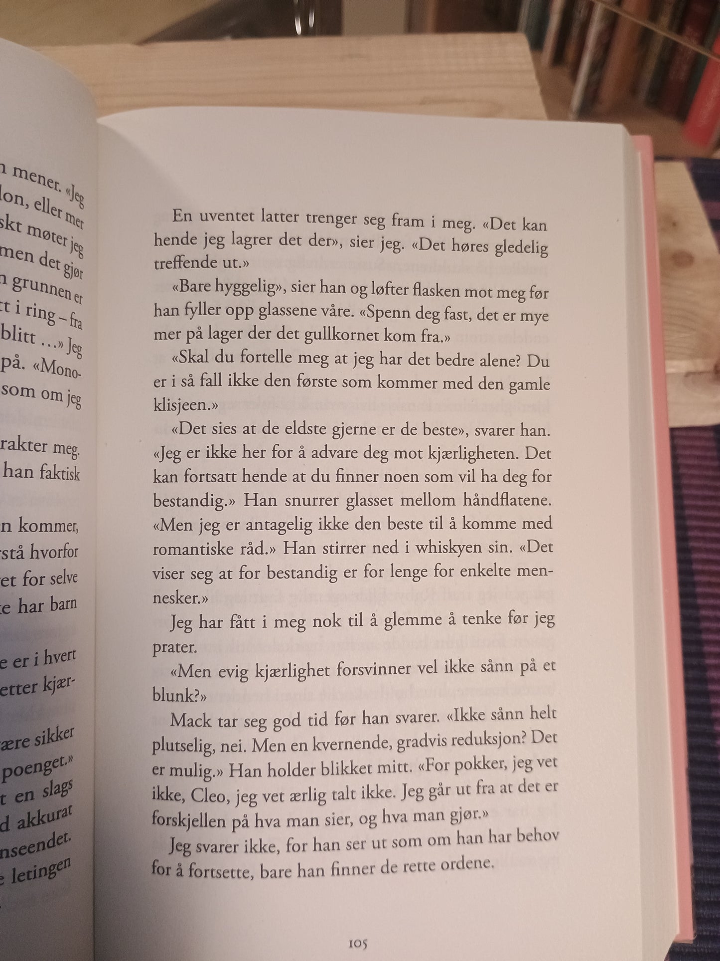 En kveld på øya, Josie Silver