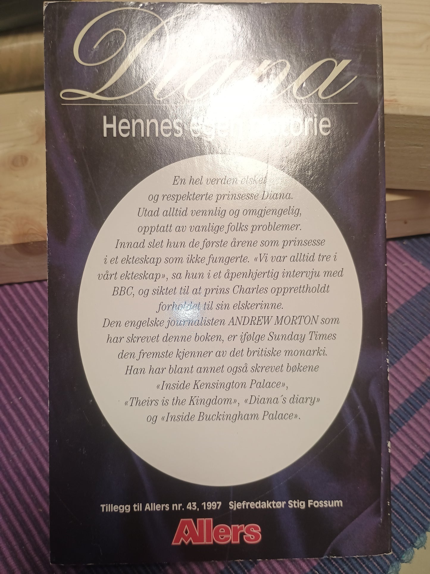 Diana: Hennes egen historie, Andrew Morton