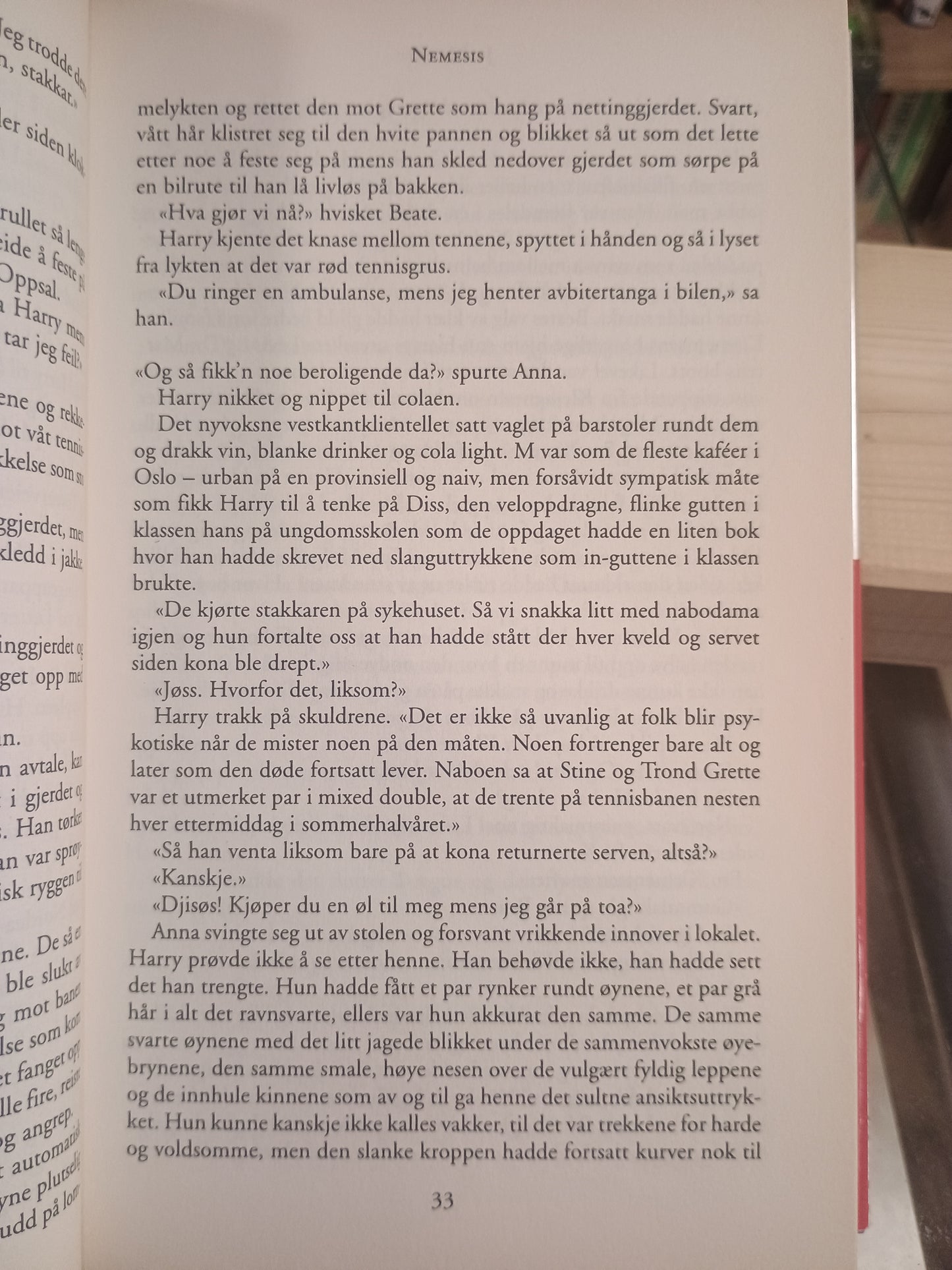 Sorgenfri, Jo Nesbø