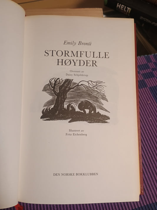 Stormfulle høyder. Emily Brontë