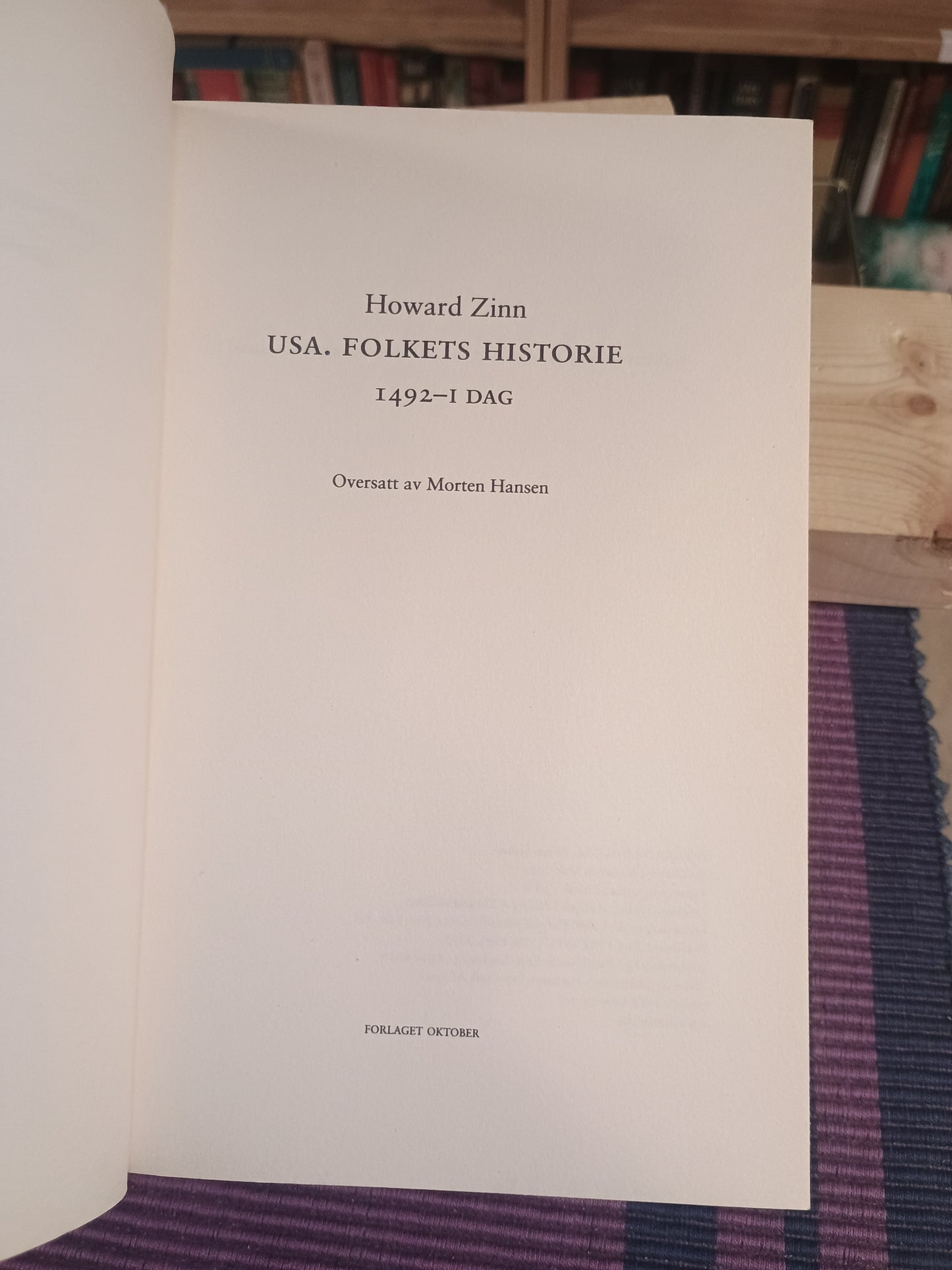 USA: Folkets historie, Howard Zinn