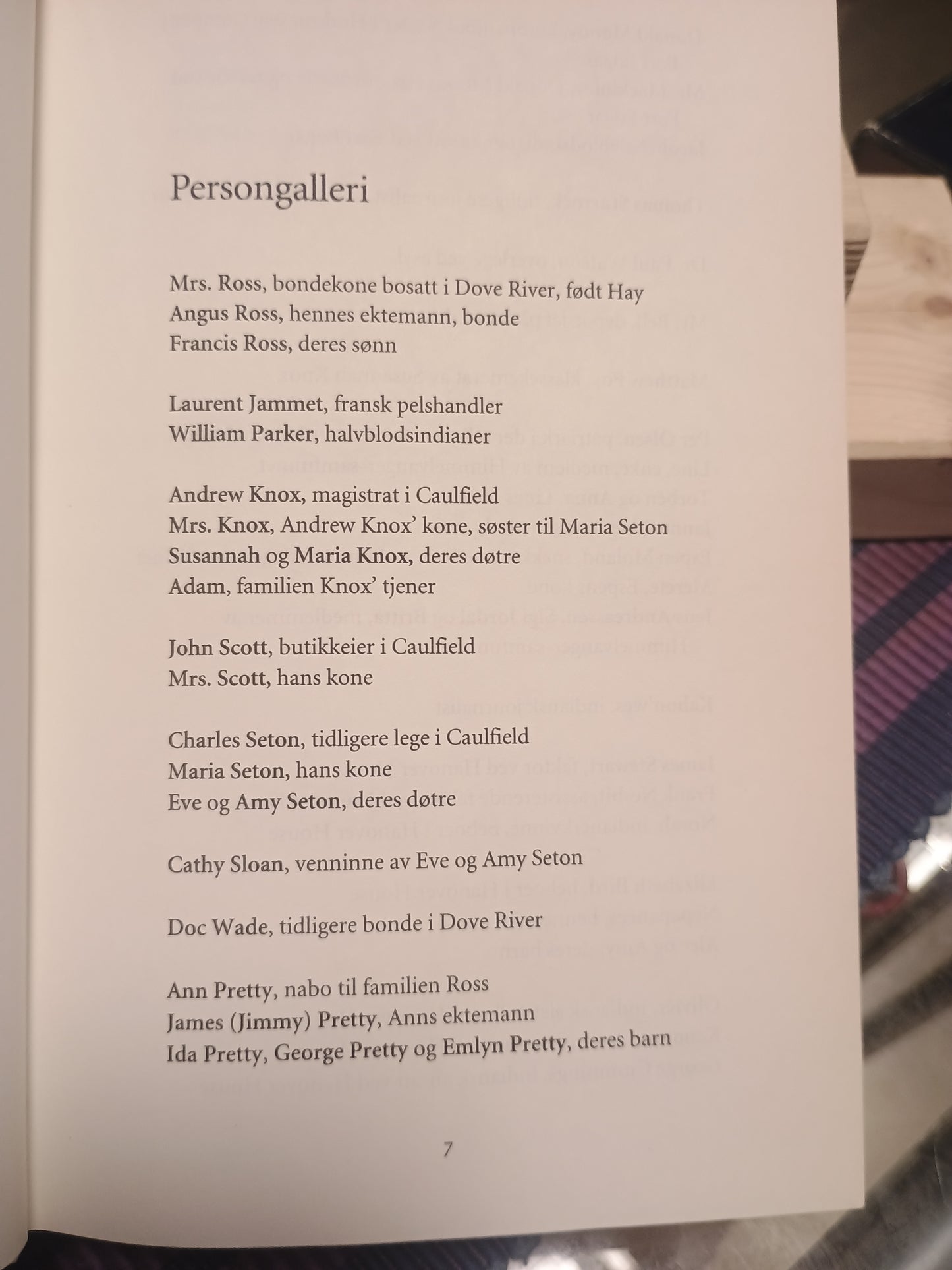 I ulvenes skygge, Stef Penney